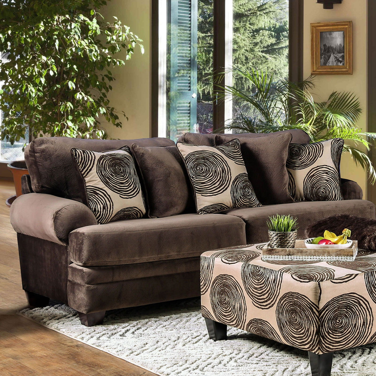 Furniture of America Bonaventura - Sofa | Meri Furniture