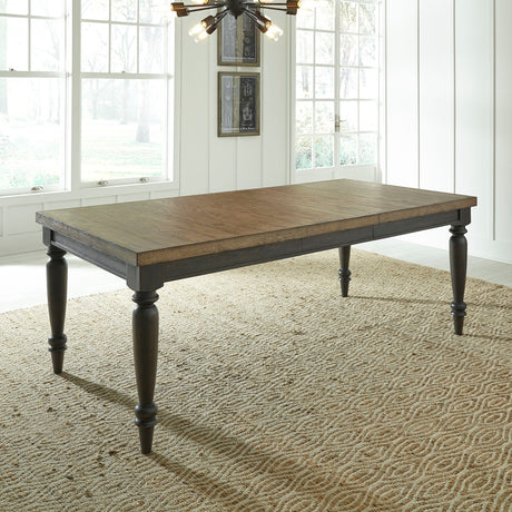 Liberty Furniture Harvest Home - Rectangular Leg Table - Light Brown | Meri Furniture