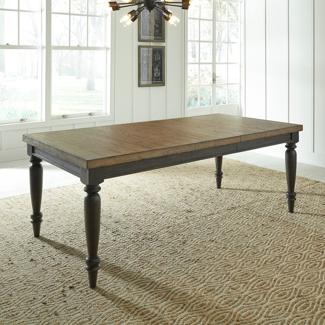 Liberty Furniture Harvest Home - Rectangular Leg Table - Light Brown | Meri Furniture