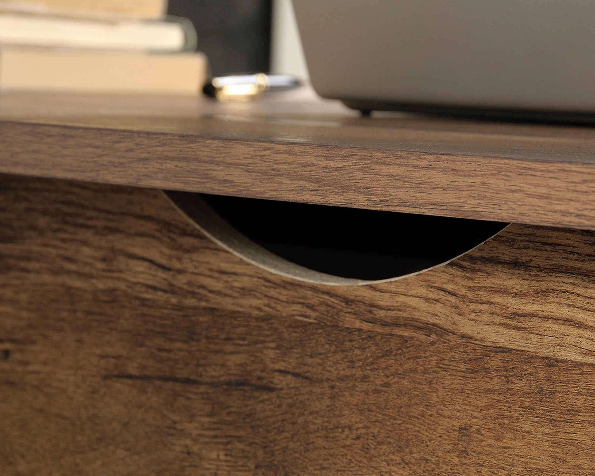 Computer Desk in Vintage Oak