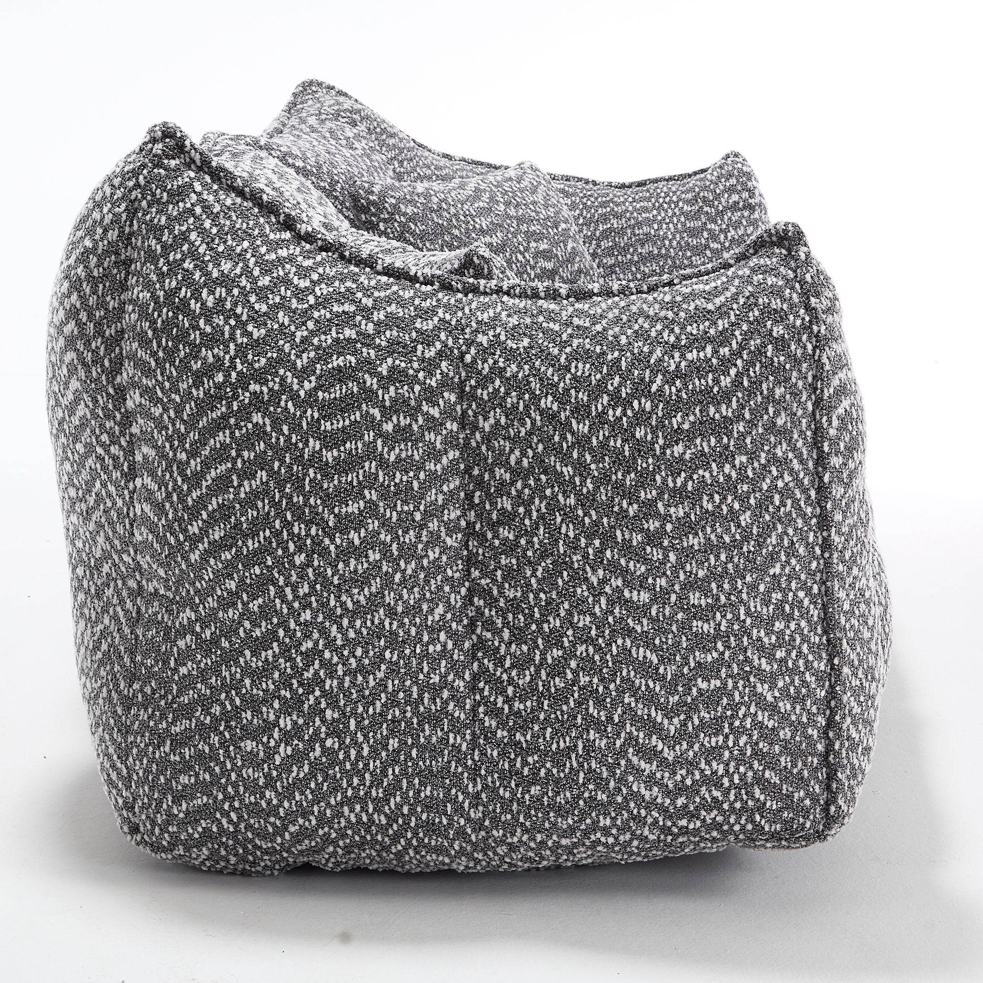 Comfortable Dual Beanbag Chair With High Resilience Foam Core For 2 People