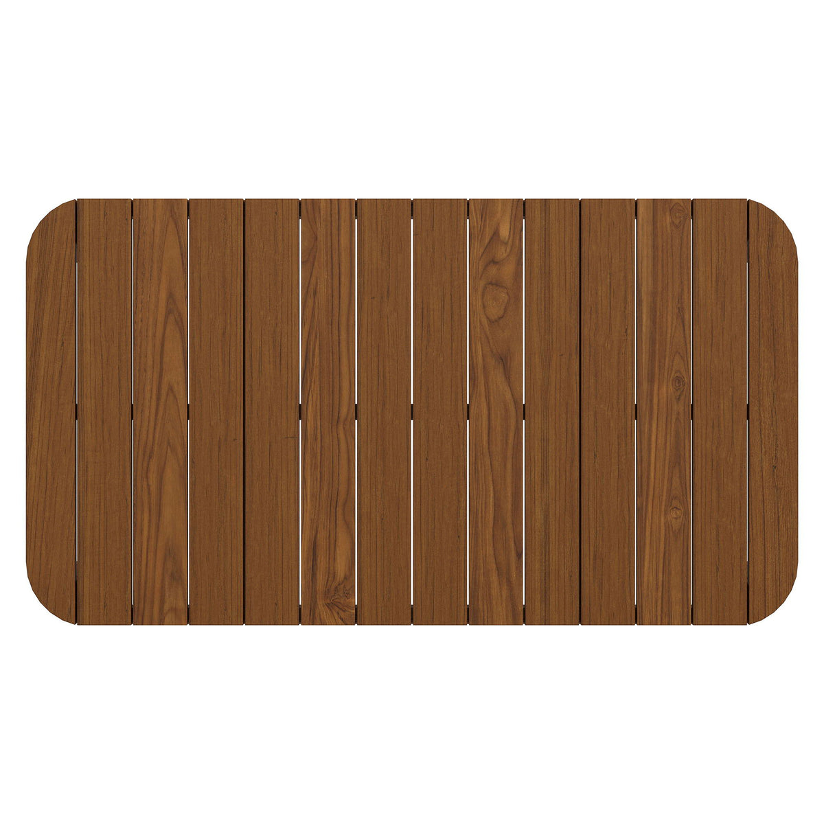 Kona 47 Inch Outdoor Patio Teak Wood Coffee Table by Modway