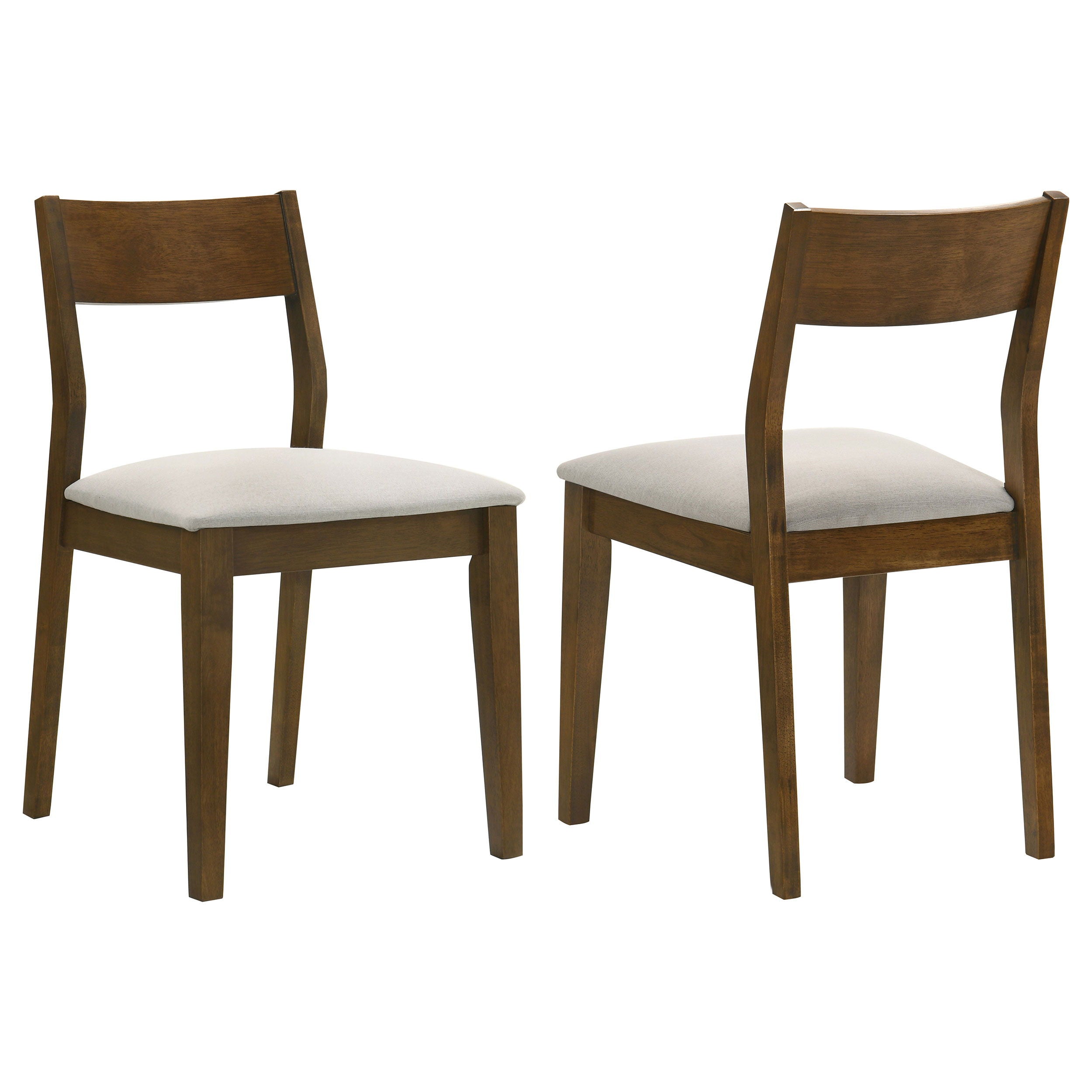 Coaster Fine Furniture Almonte - Dining Chair Upholstered Seat (Set of 2) - Dark Brown | Meri Furniture
