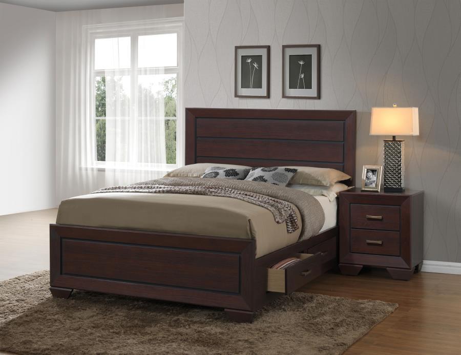 Coaster Fine Furniture Kauffman - Wood Storage Panel Bed | Meri Furniture