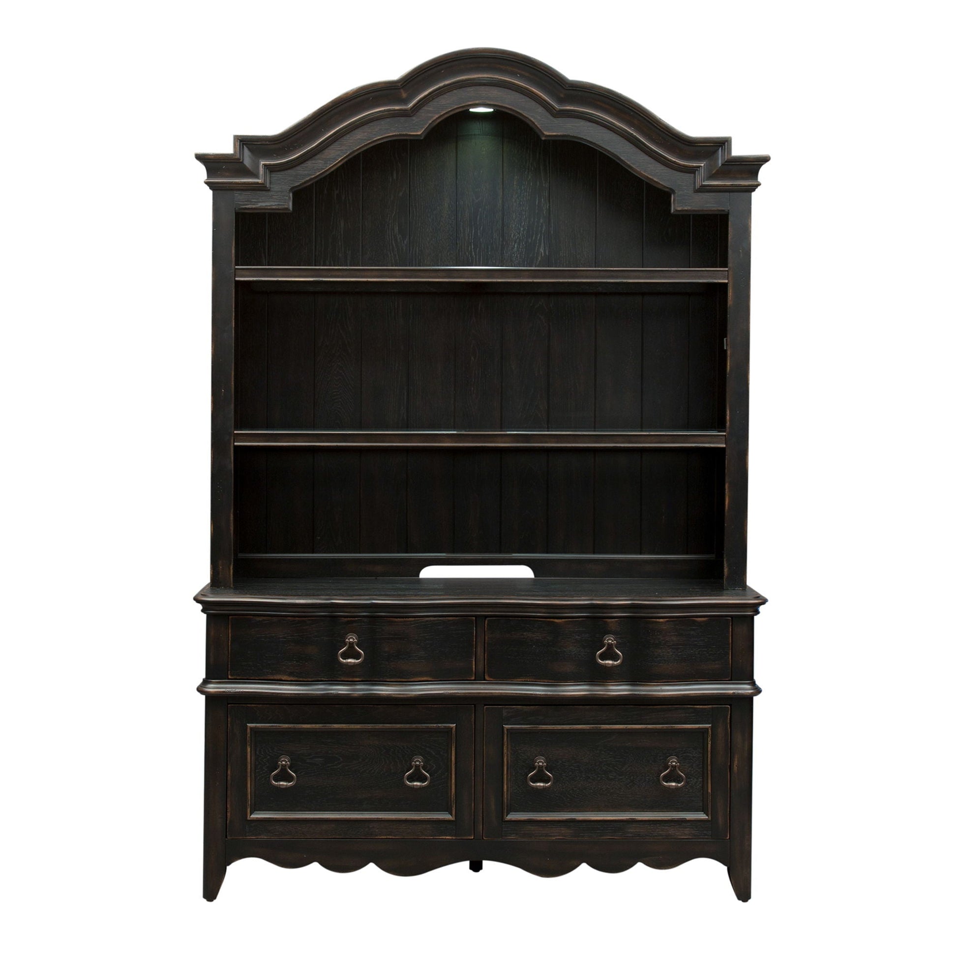 Liberty Furniture Chesapeake - Desk & Hutch Set | Meri Furniture
