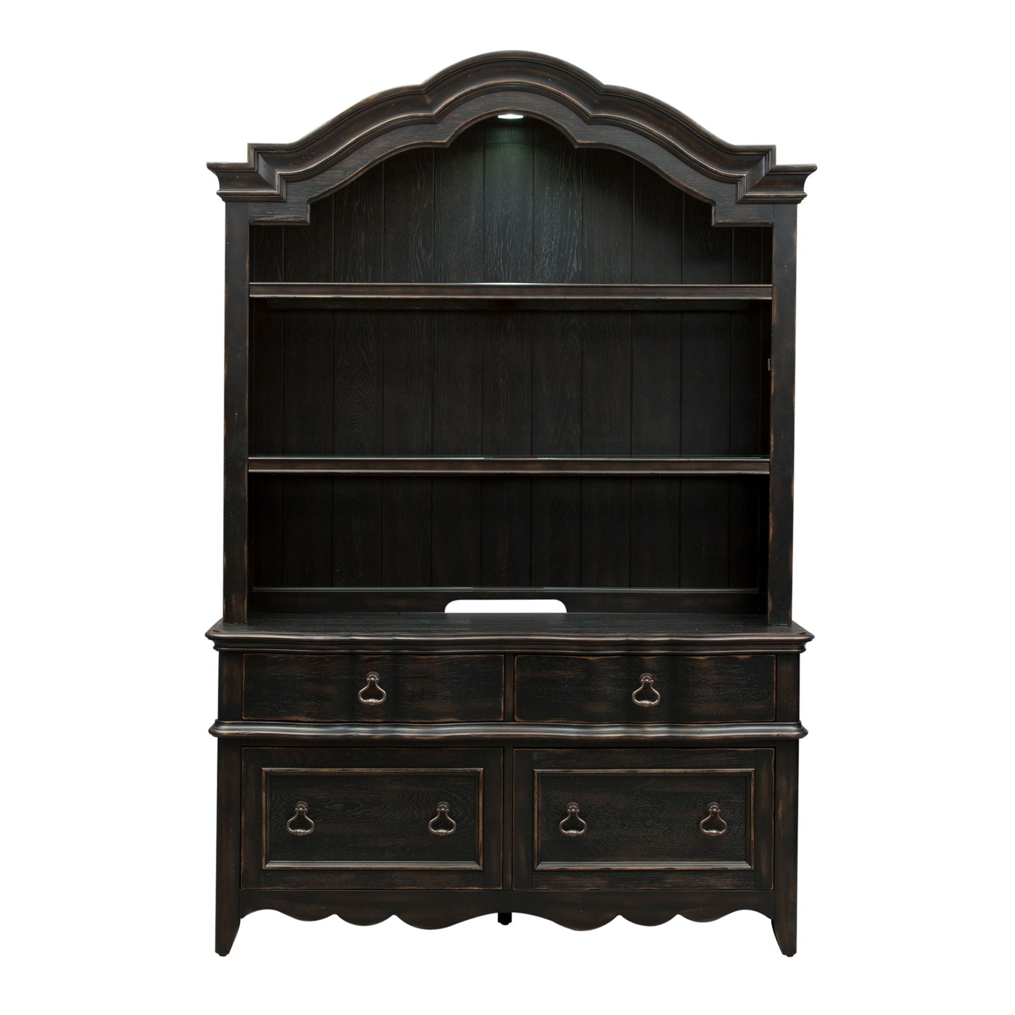 Liberty Furniture Chesapeake - Desk & Hutch Set | Meri Furniture