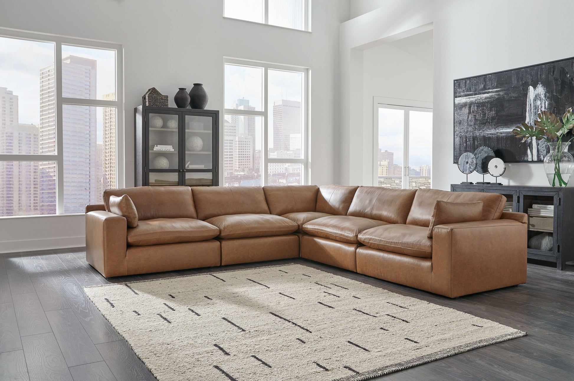 Signature Design by Ashley® Emilia - Sectional | Meri Furniture