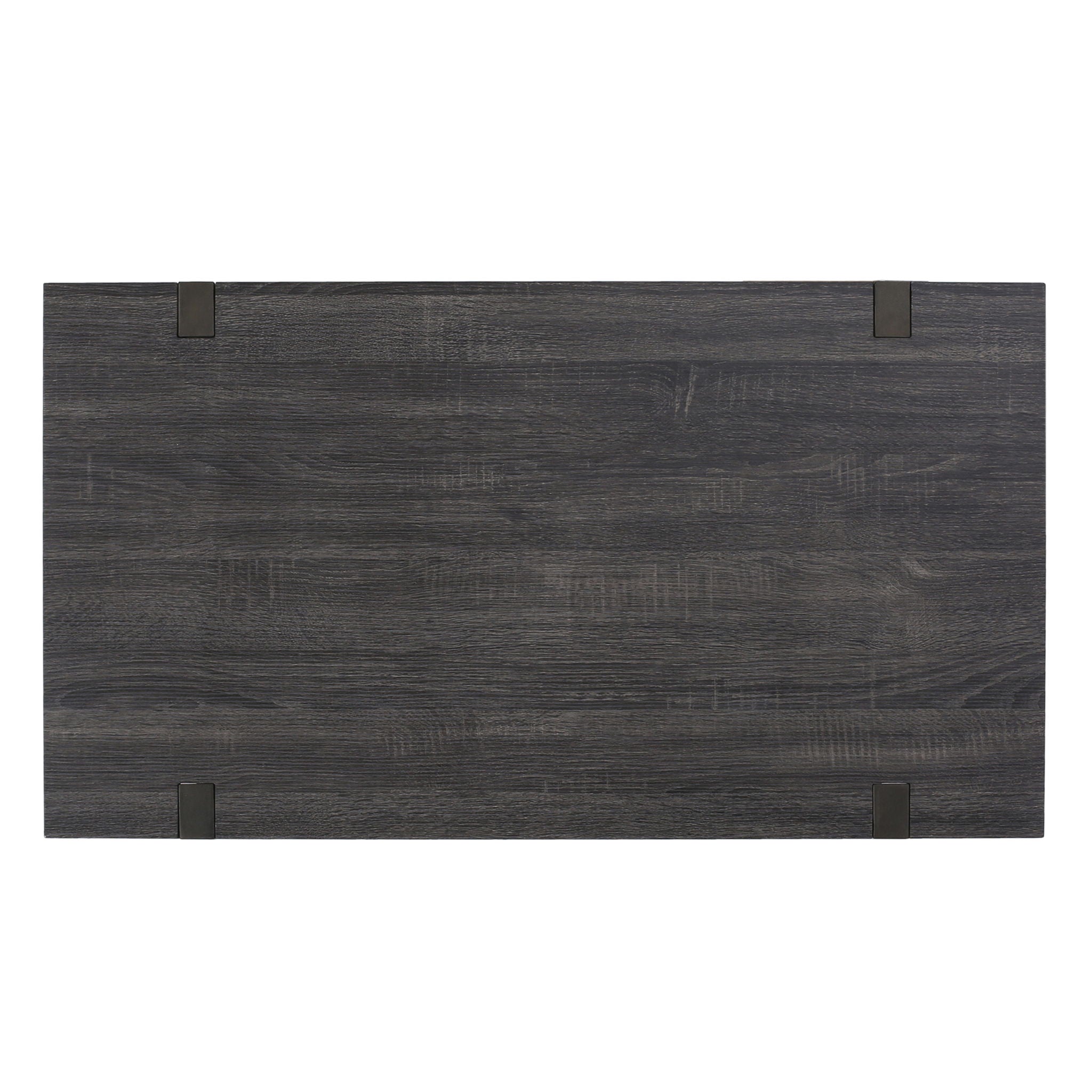 Abitha - Coffee Table With Industrial Powder Coated Metal Legs