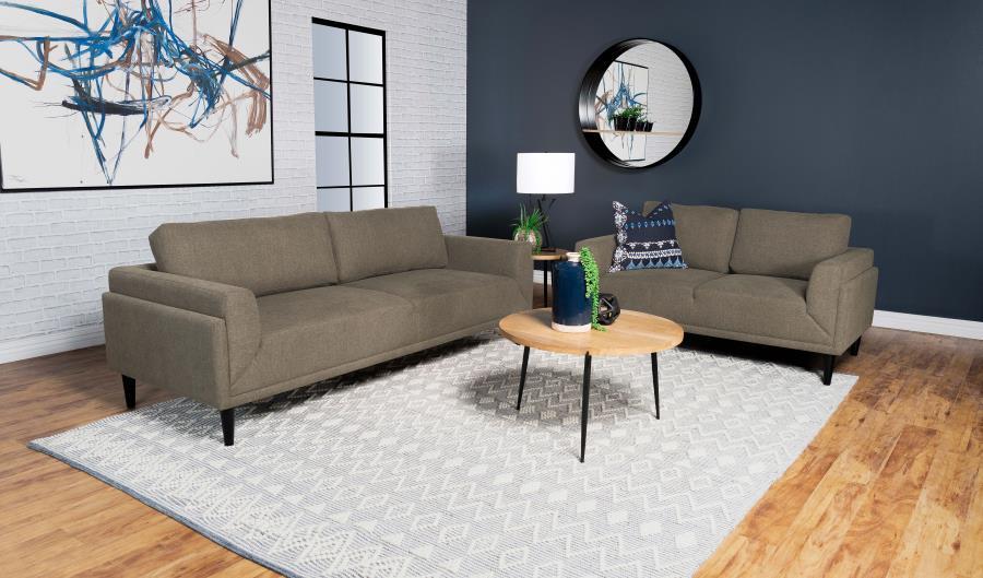 Coaster Fine Furniture Rilynn - Upholstered Track Arm Sofa Set | Meri Furniture