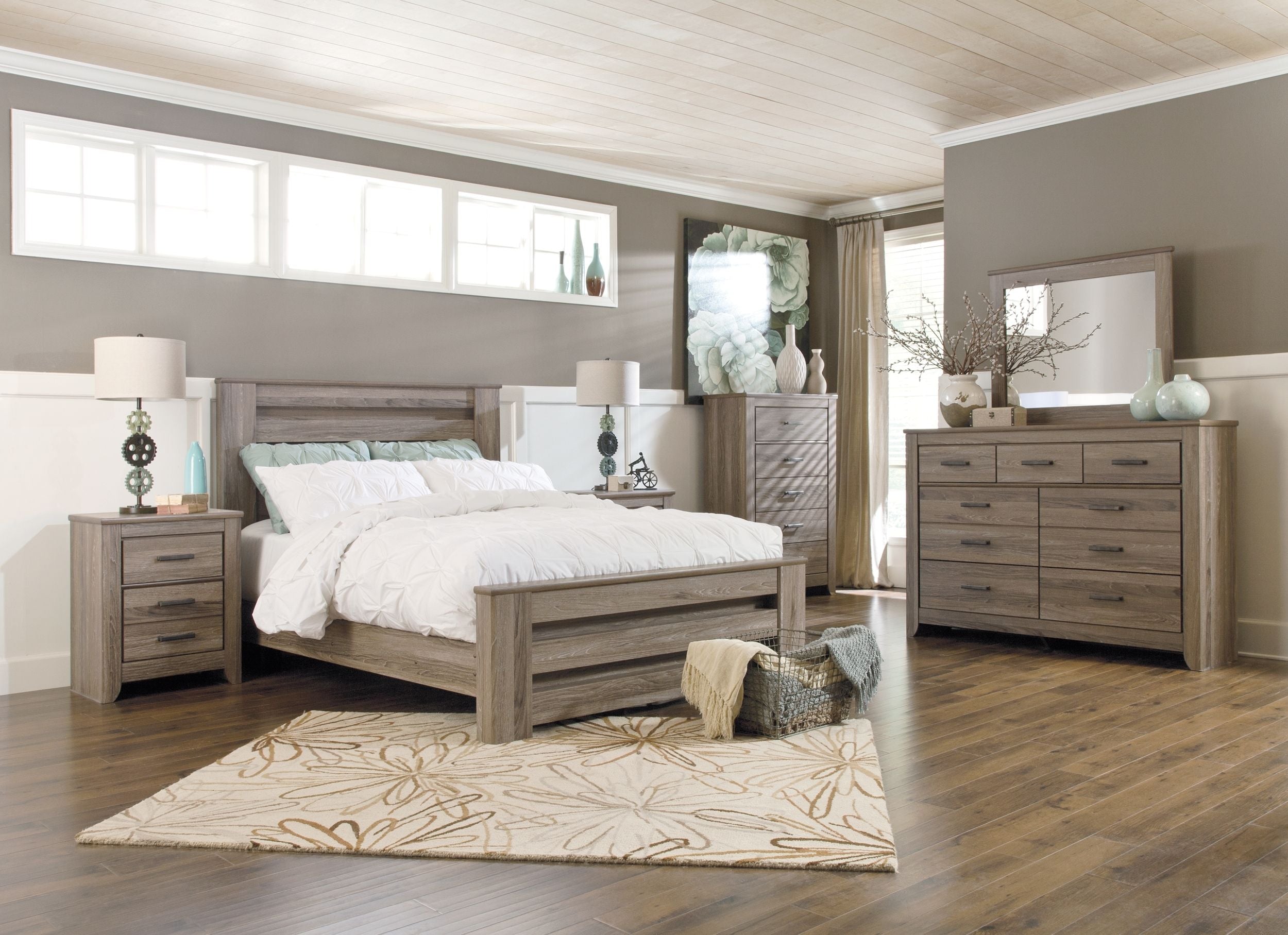 Signature Design by Ashley® Zelen - Bedroom Set | Meri Furniture