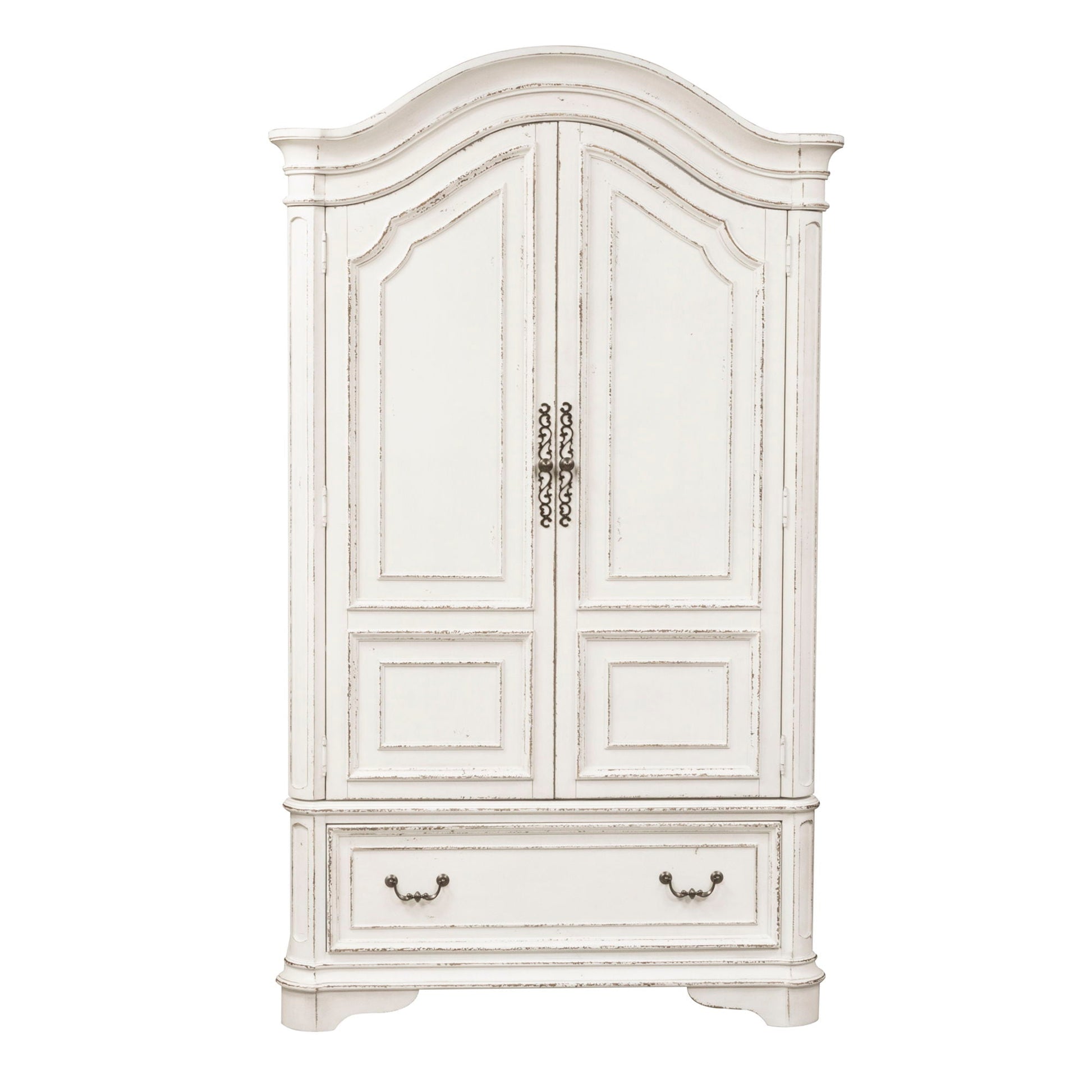 Liberty Furniture Magnolia Manor - Armoire - White | Meri Furniture
