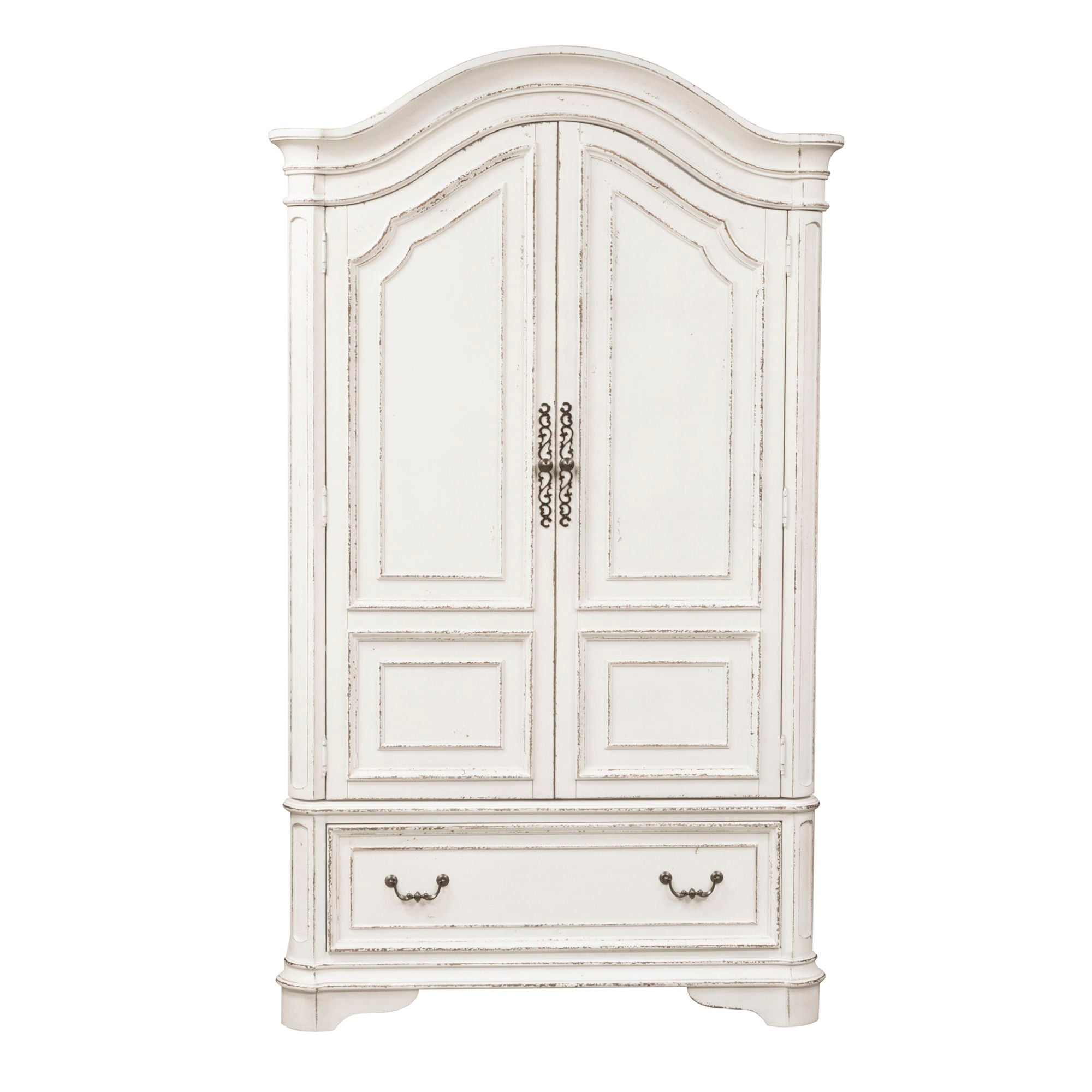 Liberty Furniture Magnolia Manor - Armoire - White | Meri Furniture
