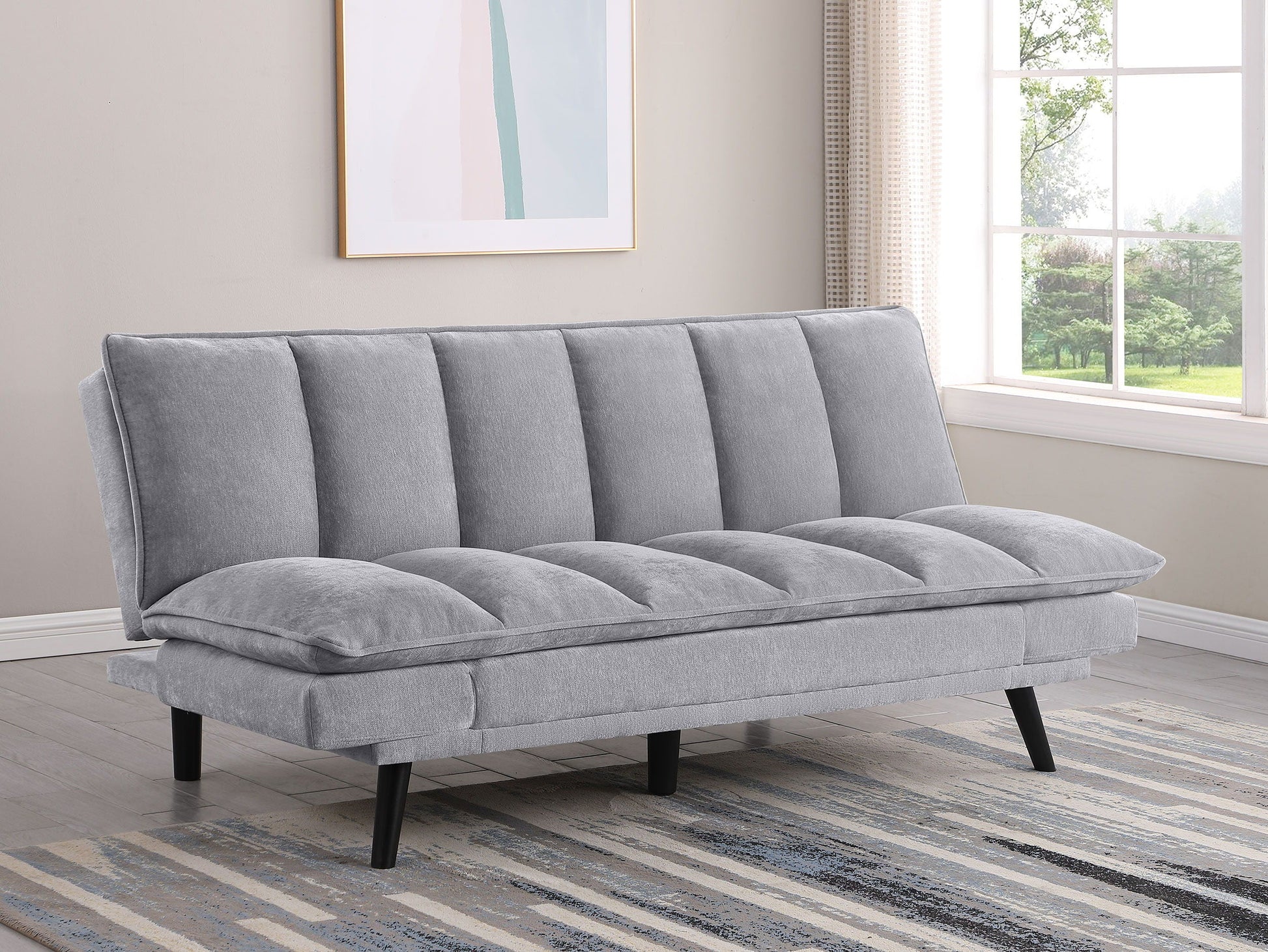 Coaster Fine Furniture Laredo - Upholstered Tufted Convertible Sofa Bed | Meri Furniture