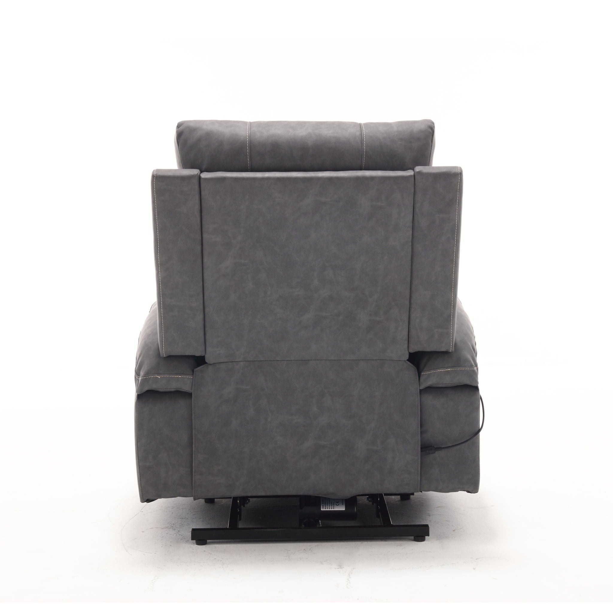 Cozy Electric Power Lift Recliner Chair Sofa For Elderly With Vibration Massage And Lumbar Heat