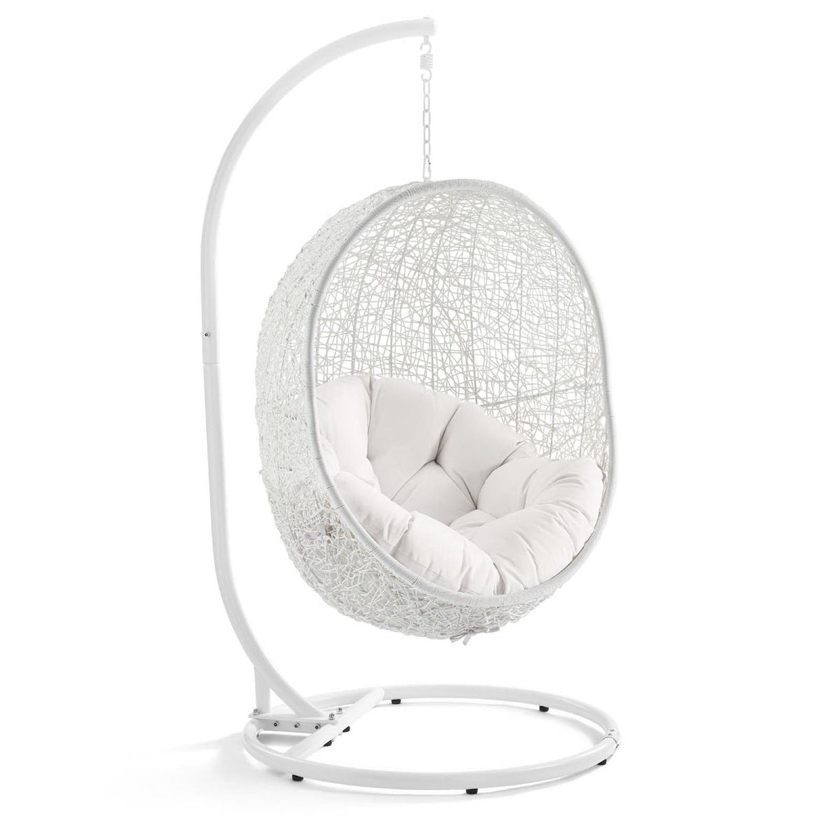 Hide Outdoor Patio Sunbrella® Swing Chair With Stand by Modway