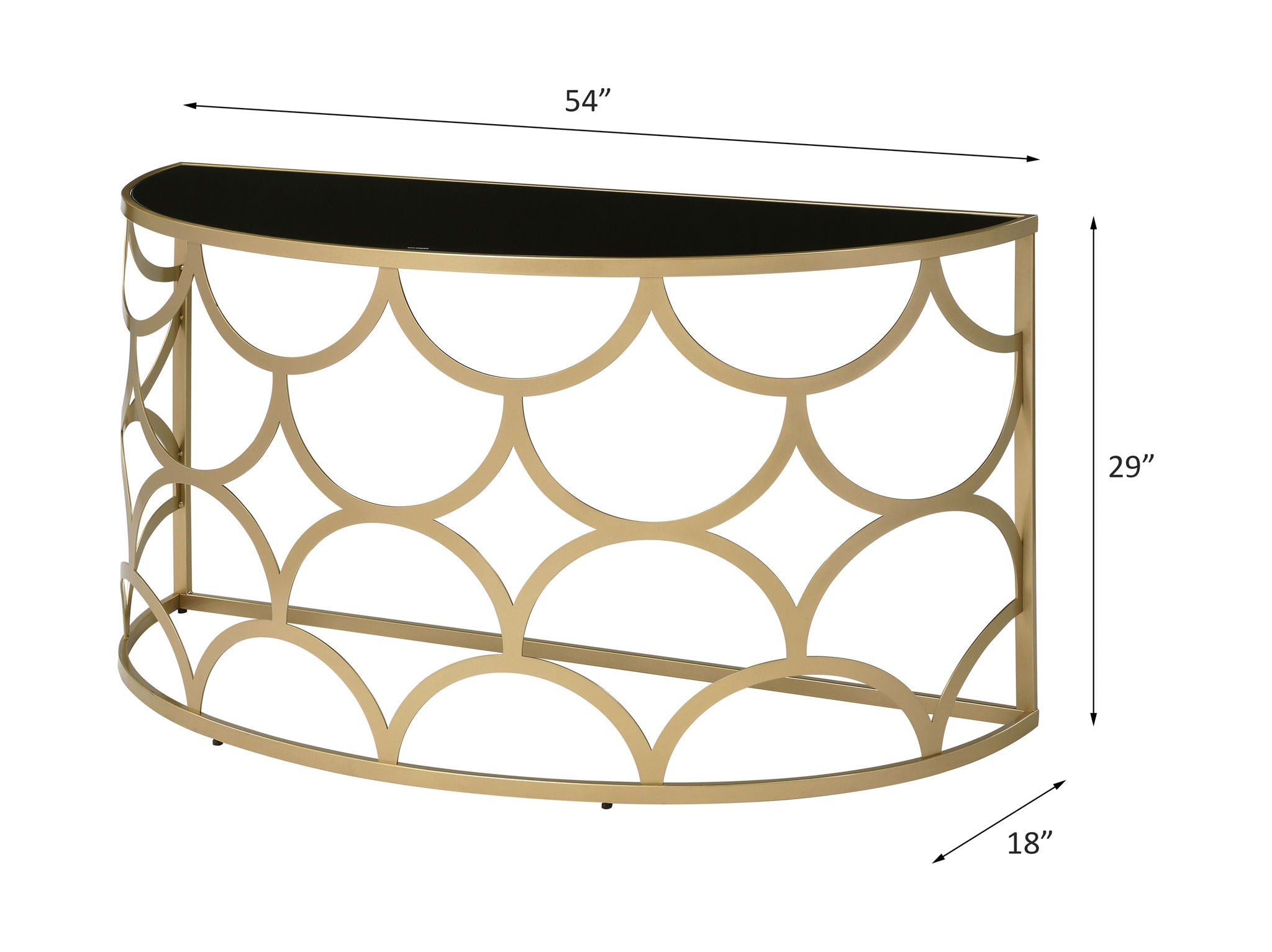 Altus - Console Table - Gold