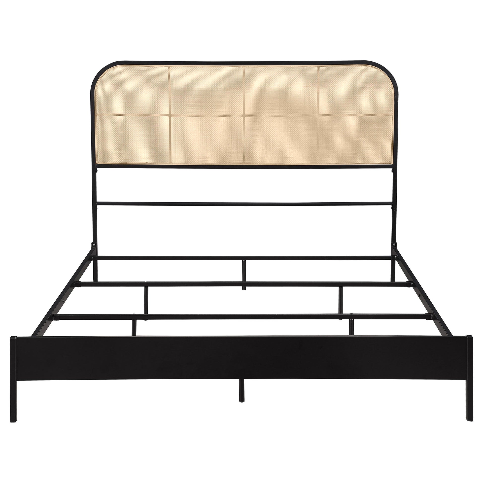 Coaster Fine Furniture Amherst - Radio Weave Rattan Metal Bed | Meri Furniture