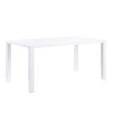 ACME Pagan - Dining Table - White High Gloss Finish | Meri Furniture