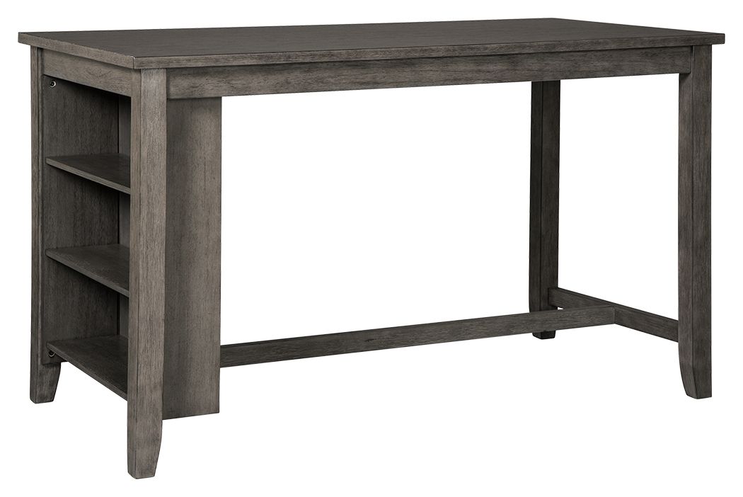 Signature Design by Ashley® Caitbrook - Gray - Rectangular Dining Room Counter Table | Meri Furniture