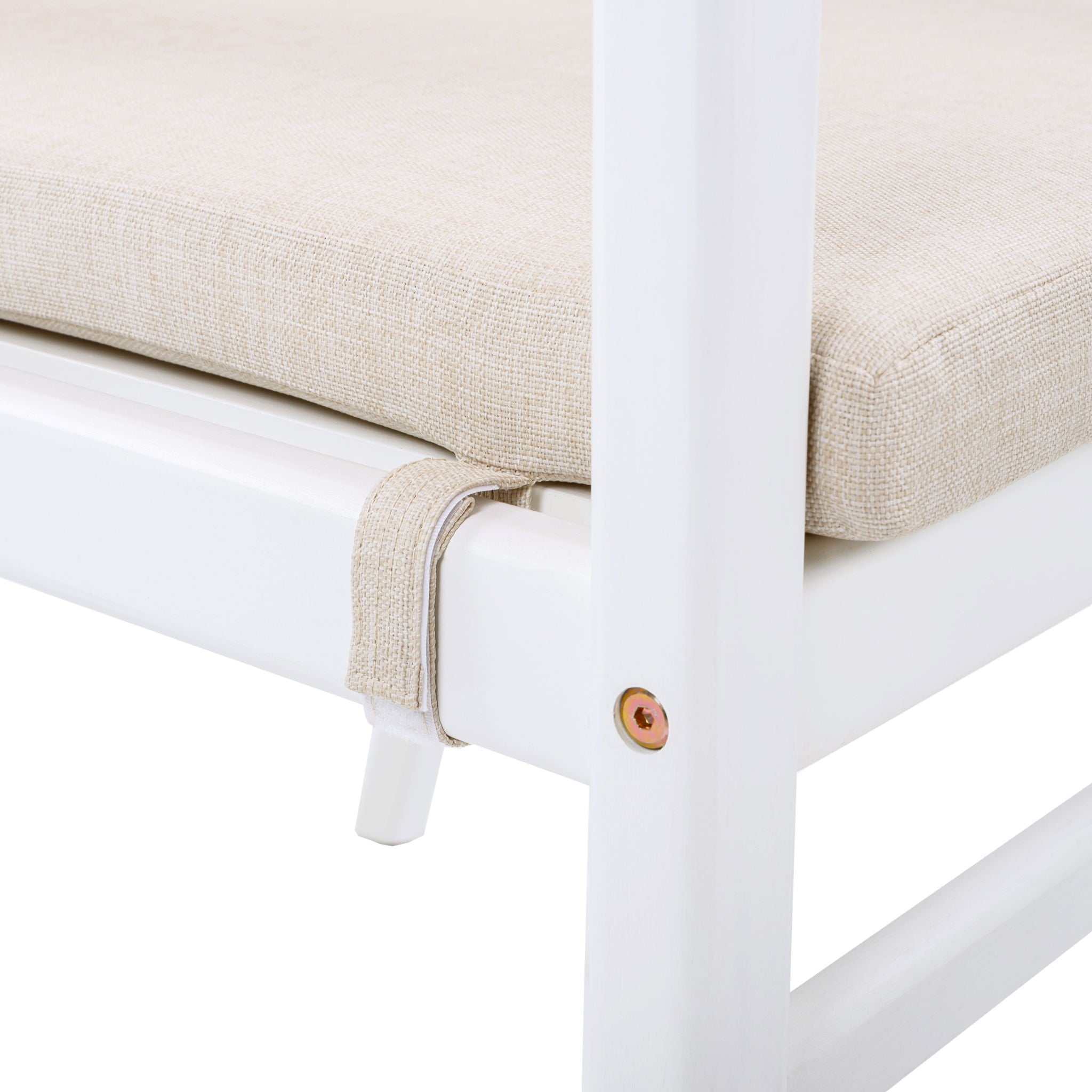 Outdoor Acacia Wood Patio Dining Armchair (Set of 2)