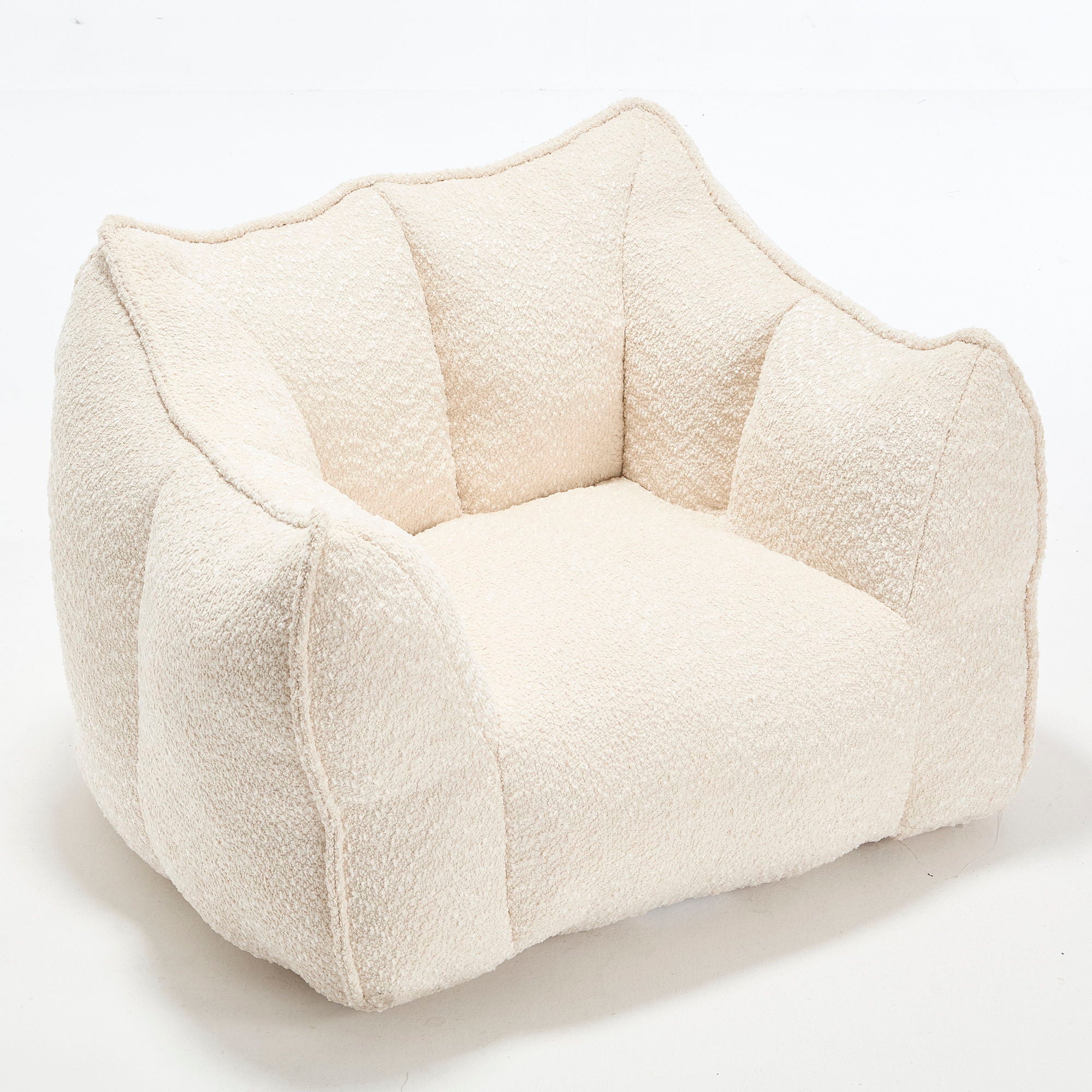 Comfortable Chenille Sofa Chairs With Highly Resilient Foam For Living Rooms And Bedrooms
