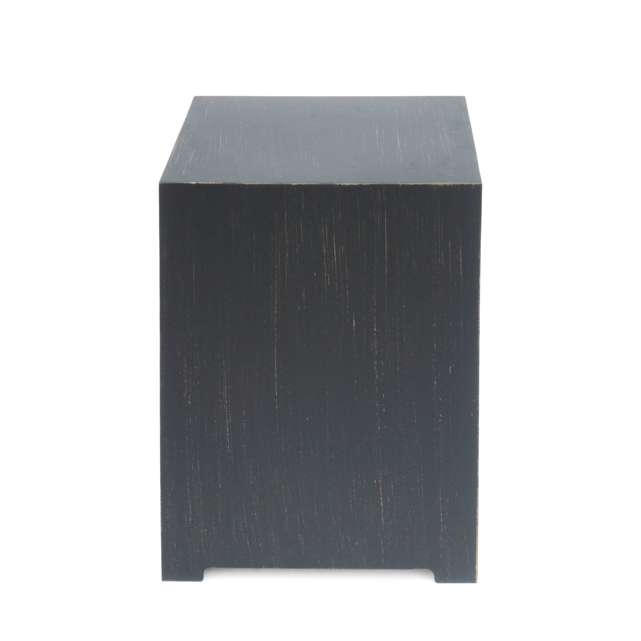Modern Tank Holder Side Table With Powder Coated Frame