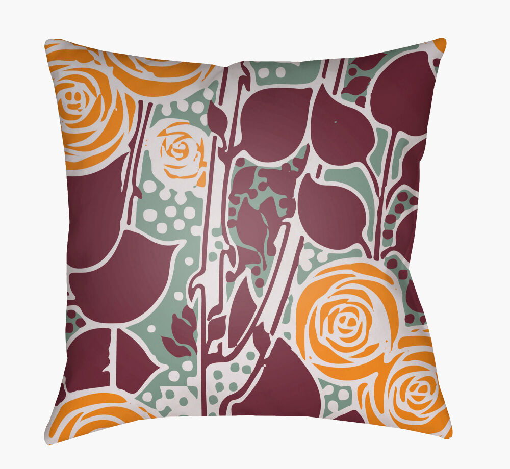 Chinoiserie Floral Pillow