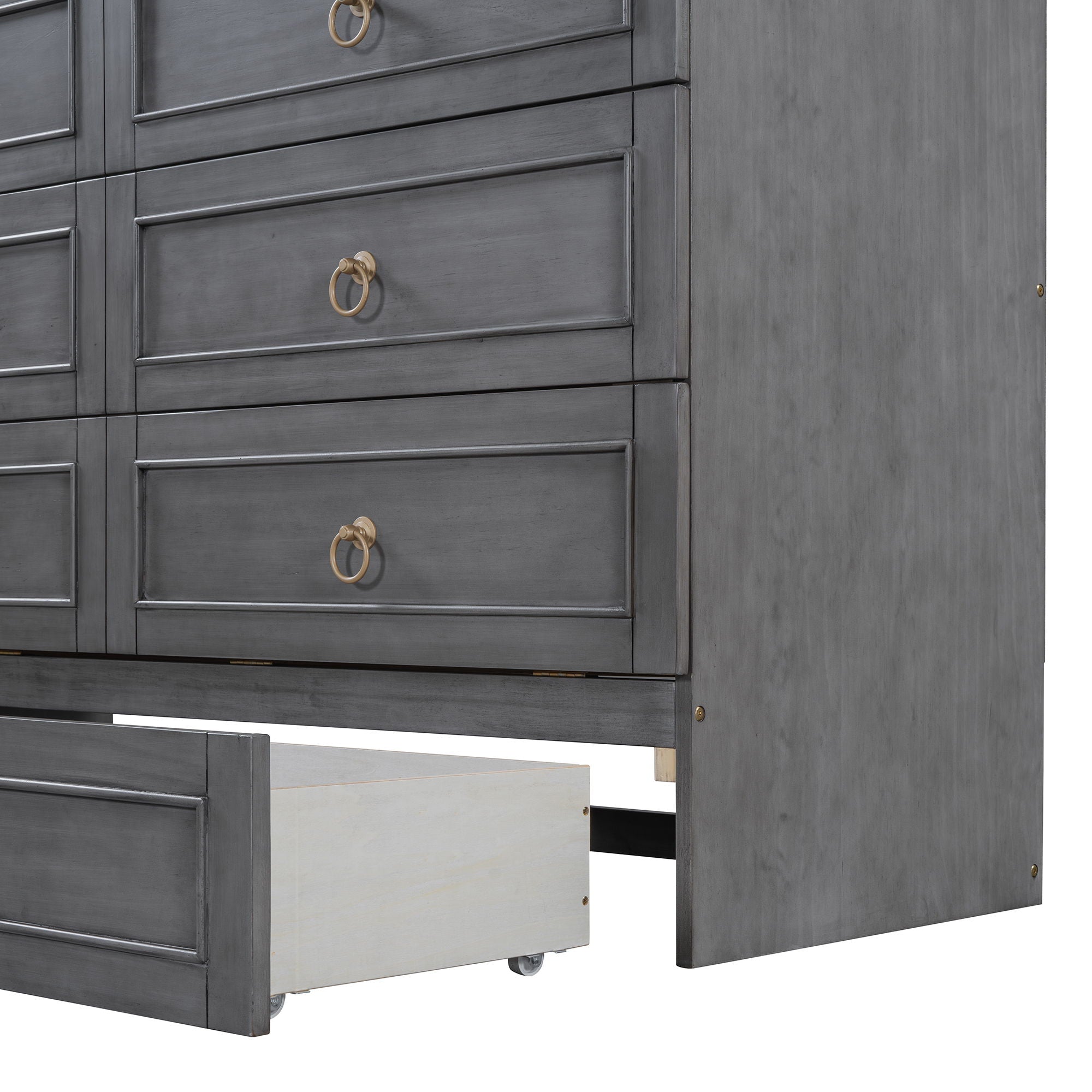 Murphy Bed With Large Drawers And Stylish Design