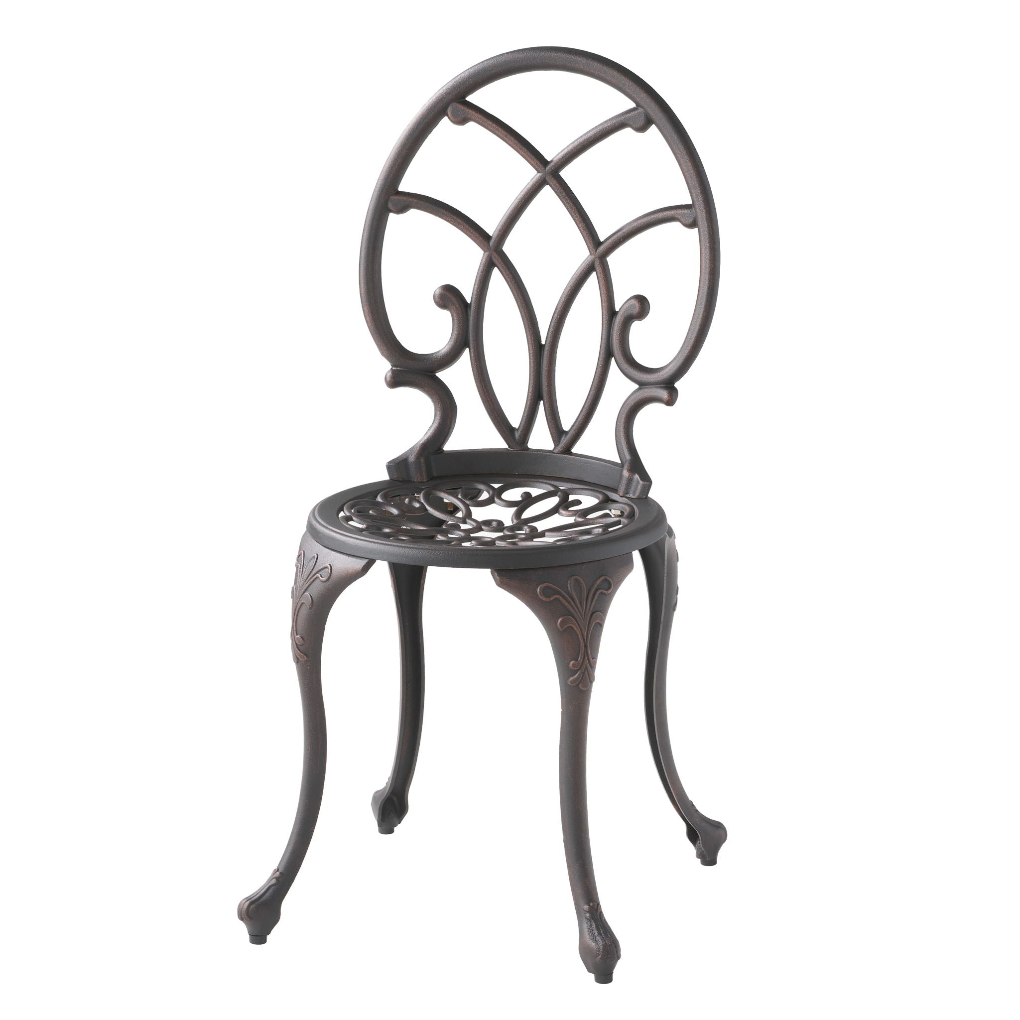 Charleston 3 Pieces Cast Bistro Set - Copper