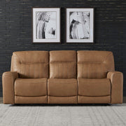 Liberty Furniture Bennett - Sofa P2 & ZG - Butternut - Butternut Leather | Meri Furniture
