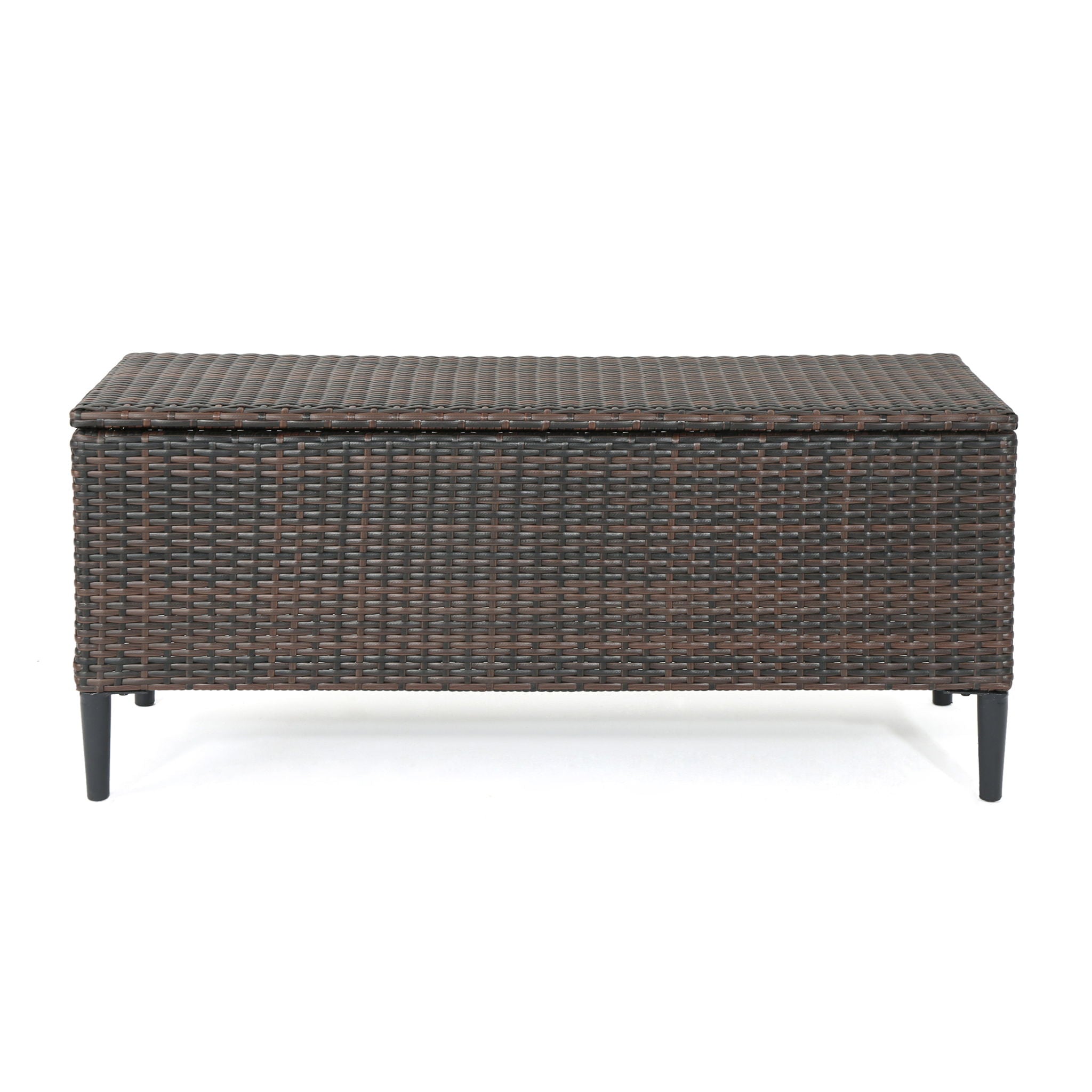 Rupert - Storage Unit Resin Wicker Outdoor