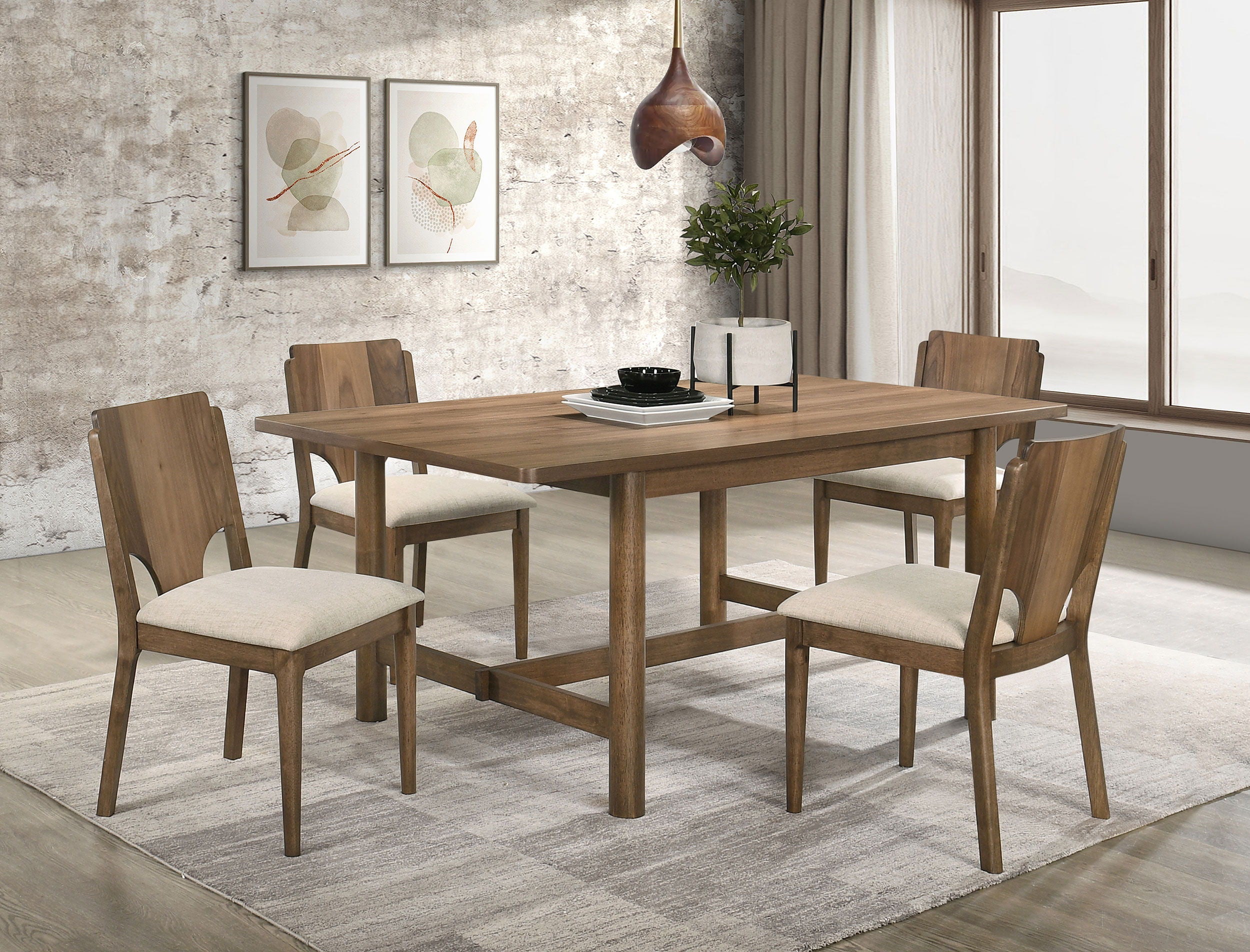 Coaster Fine Furniture Biltmore - Wood Dining Table Set | Meri Furniture