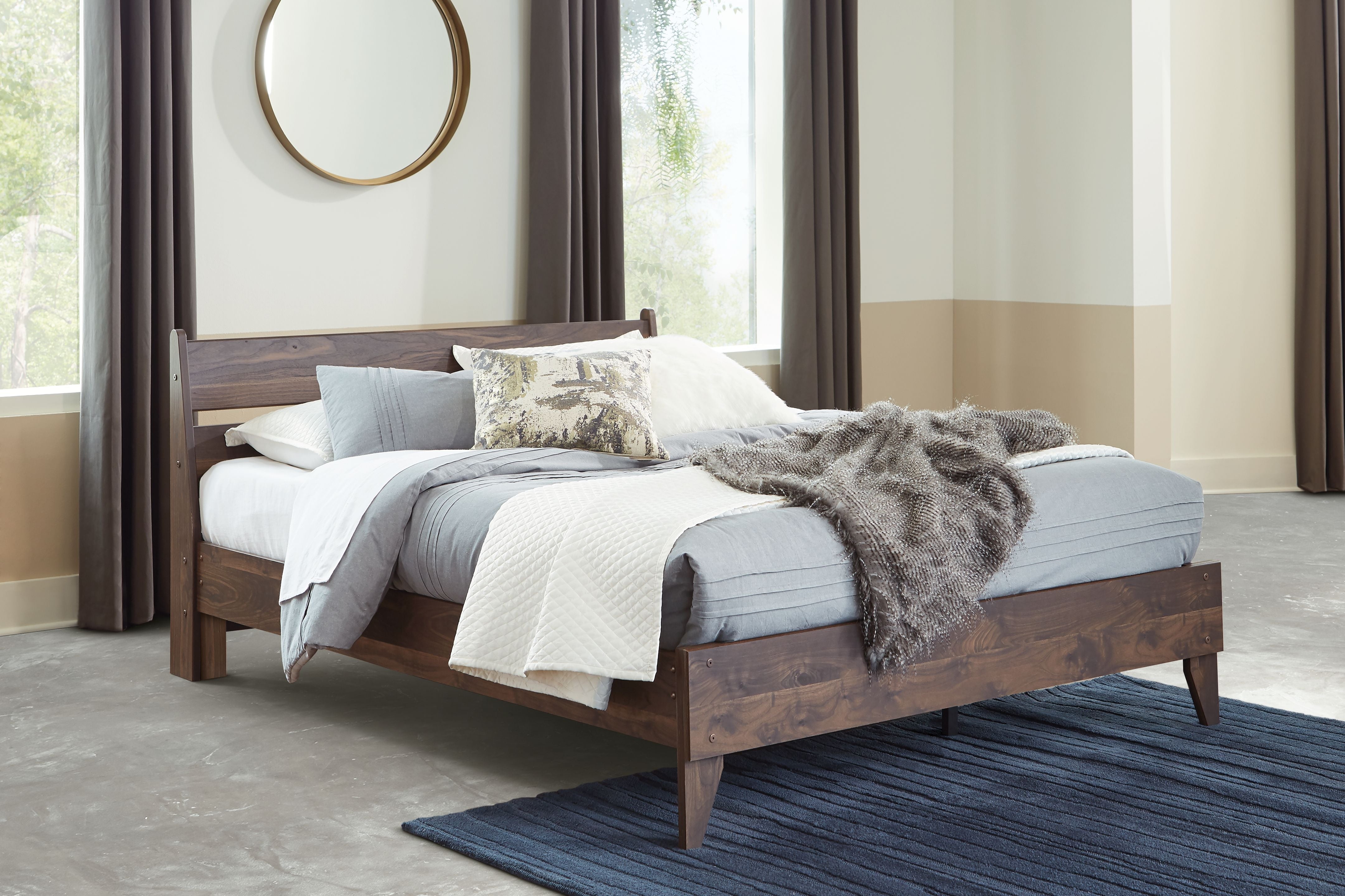 Signature Design by Ashley® Calverson - Panel Headboard | Meri Furniture