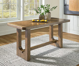 Signature Design by Ashley® Cabalynn - Rectangular Dining Room Table | Meri Furniture