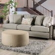 Furniture of America Stephney - Sofa - Gray / Gold | Meri Furniture