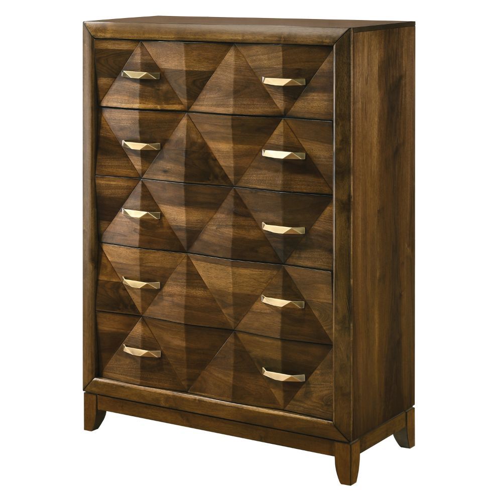 ACME Delilah - Chest - Walnut | Meri Furniture