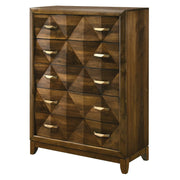 ACME Delilah - Chest - Walnut | Meri Furniture