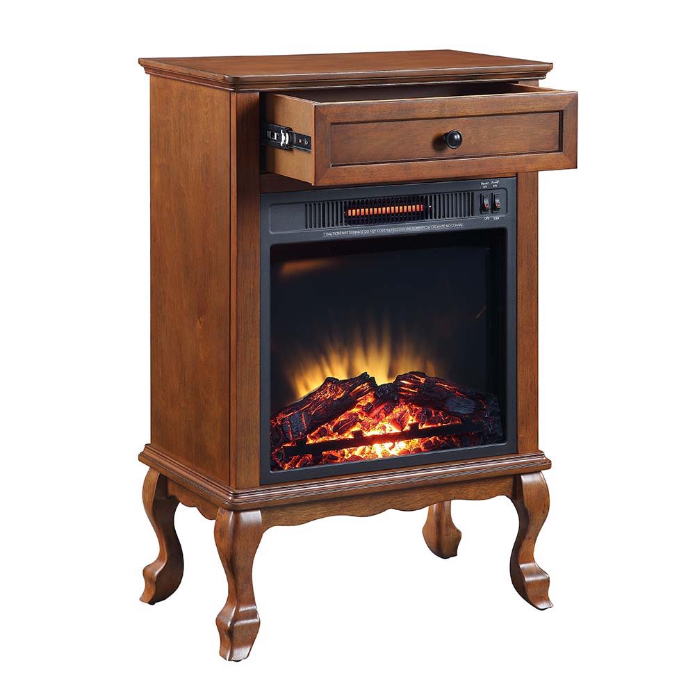 ACME Eirene - Fireplace. | Meri Furniture