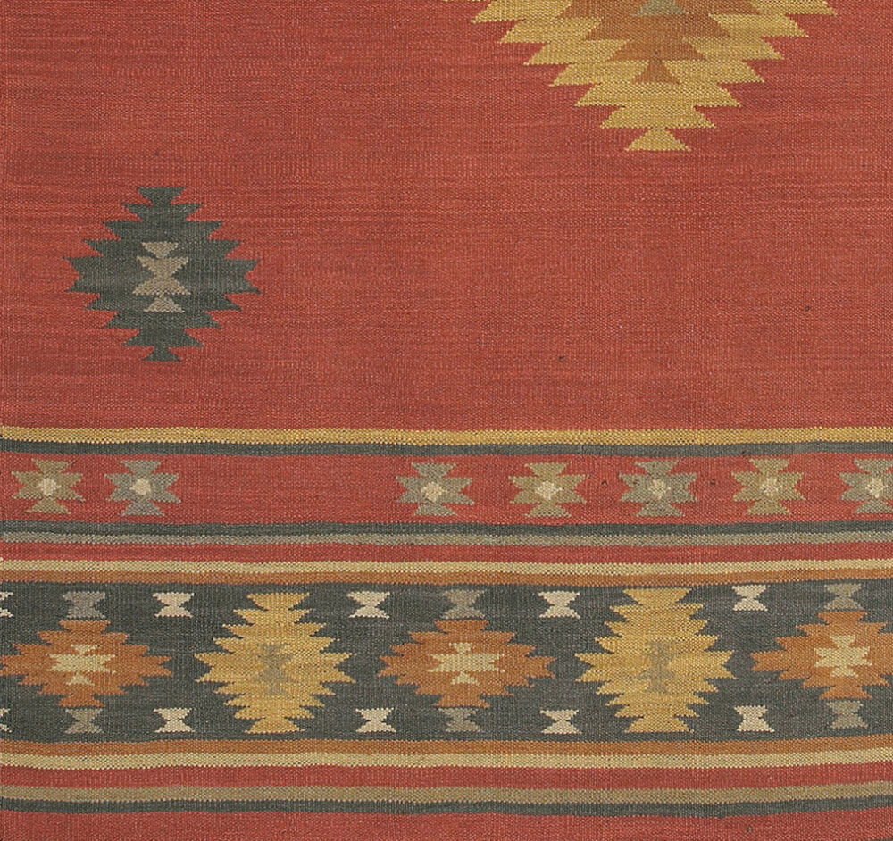 Jewel Tone Handmade Rug