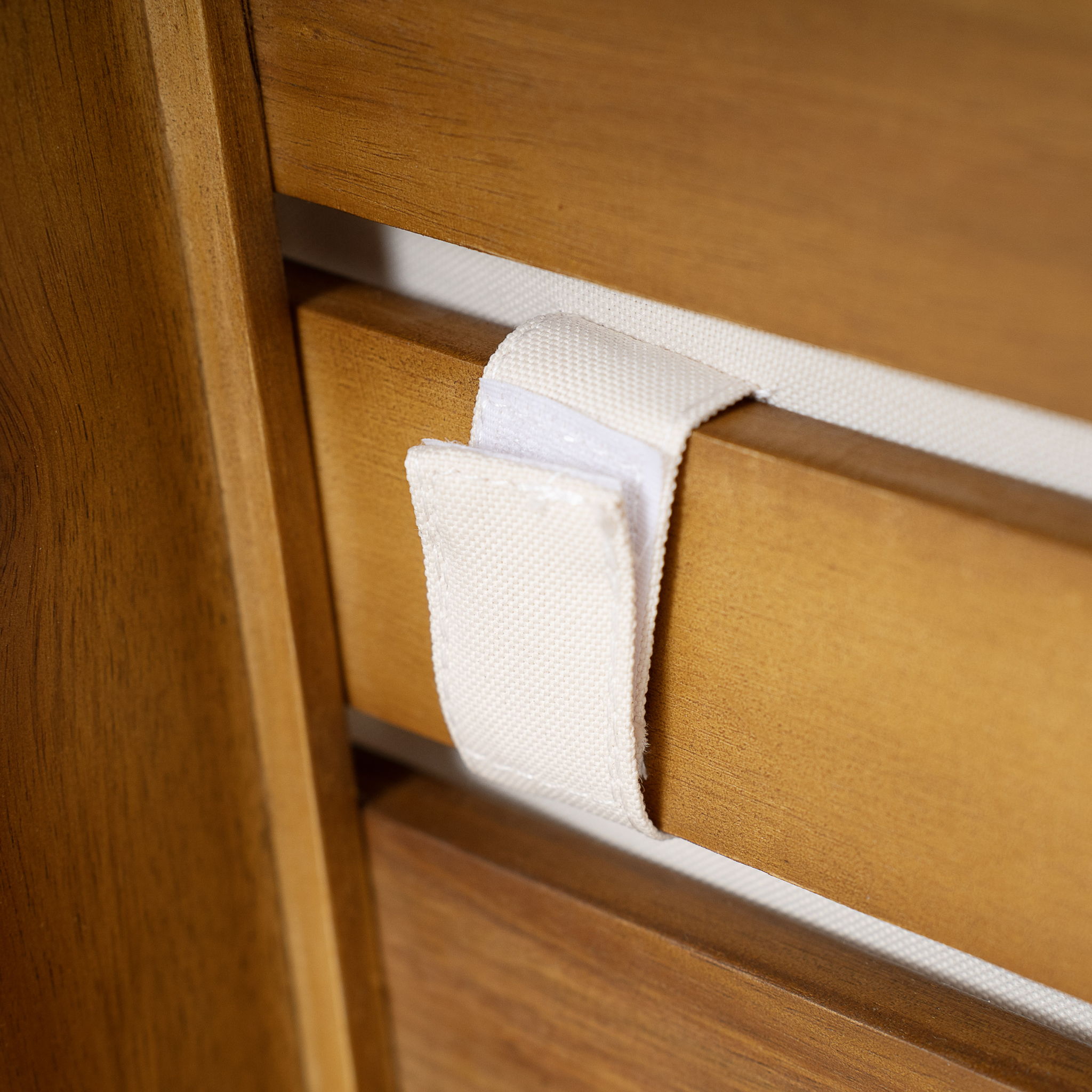 Klismos - Dining Armchair (Set of 2) - Teak / Beige