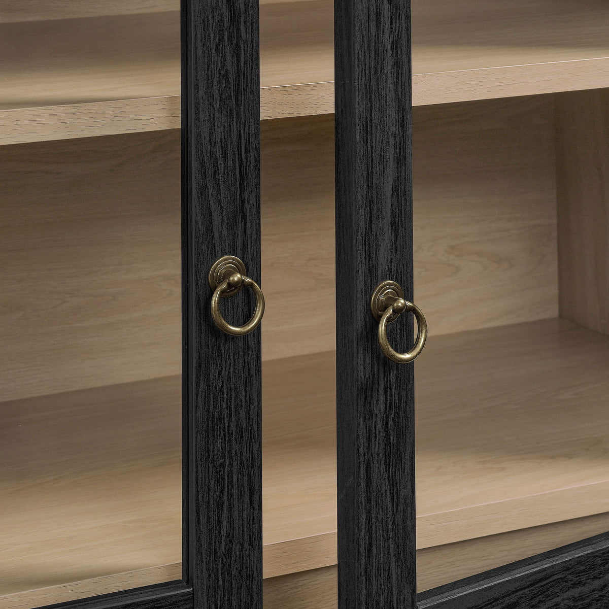 Nolan 74" Tall Wide Arched Storage Display Cabinet by Modway