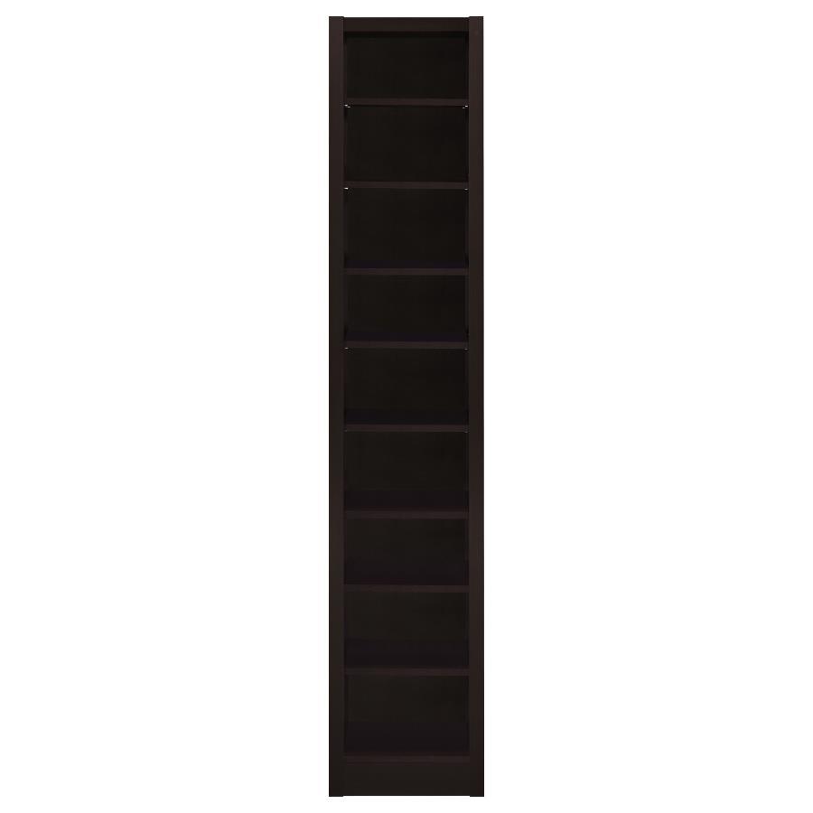 Coaster Fine Furniture Eliam - 9-Shelf Bookcase - Cappuccino | Meri Furniture