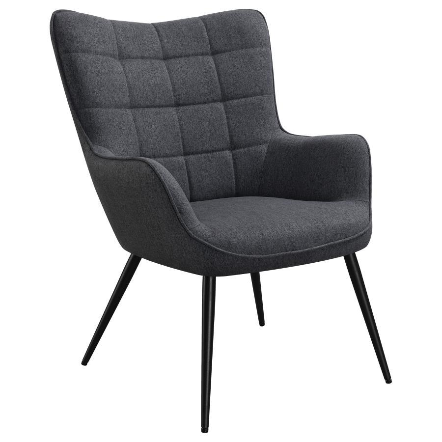 Coaster Fine Furniture Isla - Upholstered Flared Arm Tufted Accent Chair | Meri Furniture