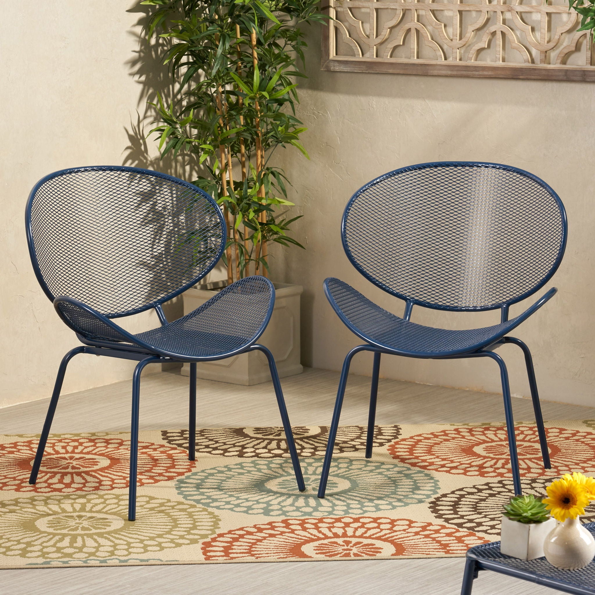 Elba - Contemporary Chair Set For Outdoor Relaxation