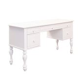 Summer House - Wood Vanity Desk - White