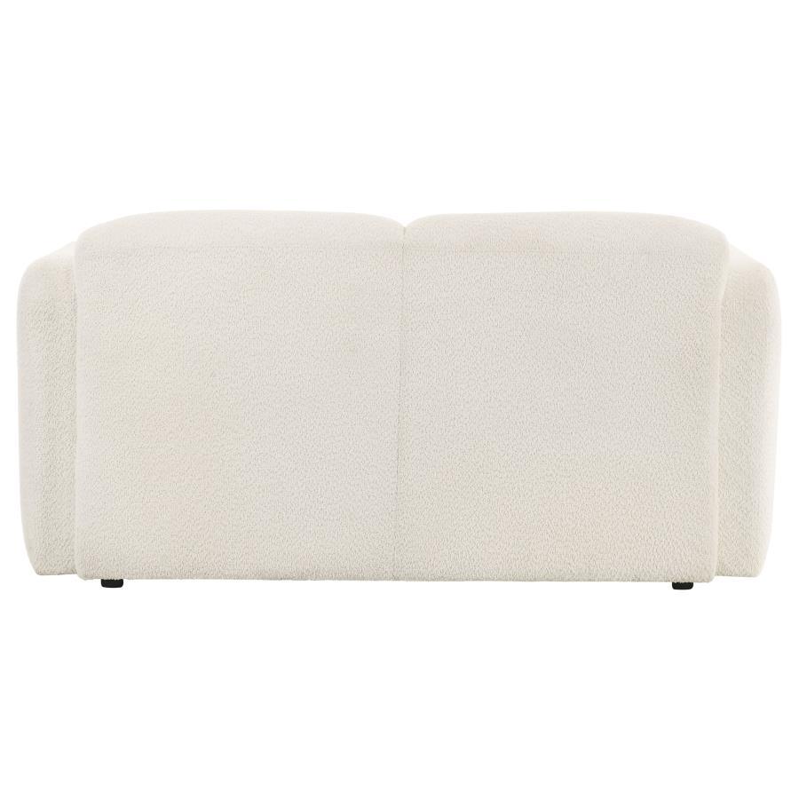 Dorset - Fabric Upholstered Round Track Arm Loveseat