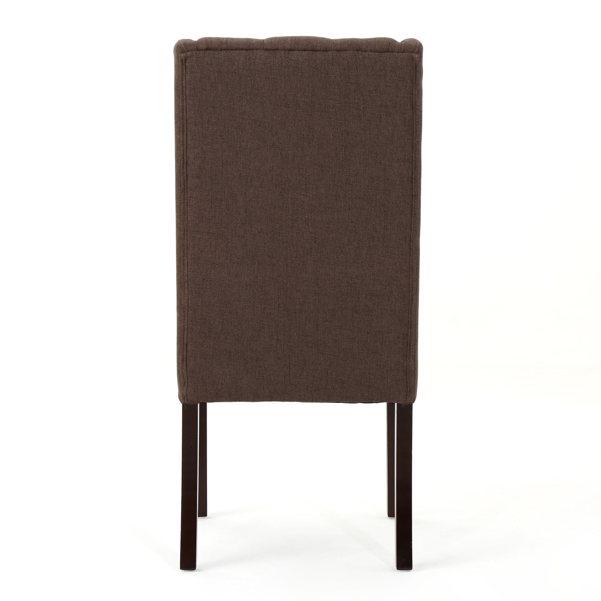 Sophisticated Tufted Dining Chair With High Back Design