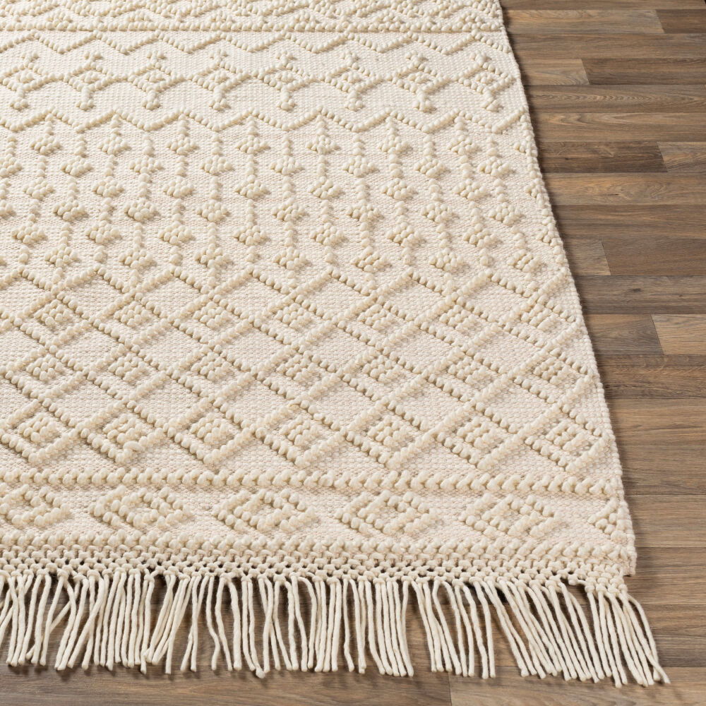 Farmhouse Tassels Handmade Rug