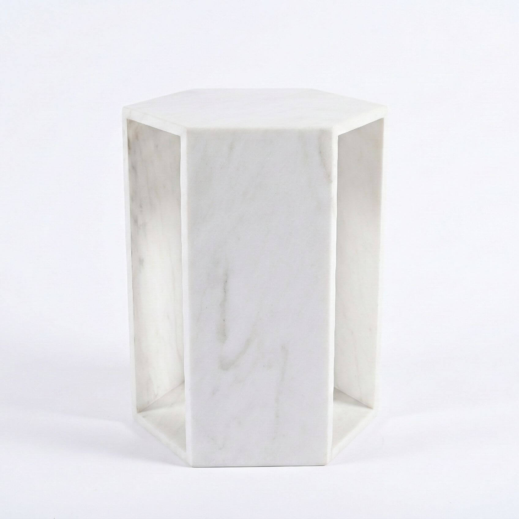 Modern Minimalist Hexagon Side Table