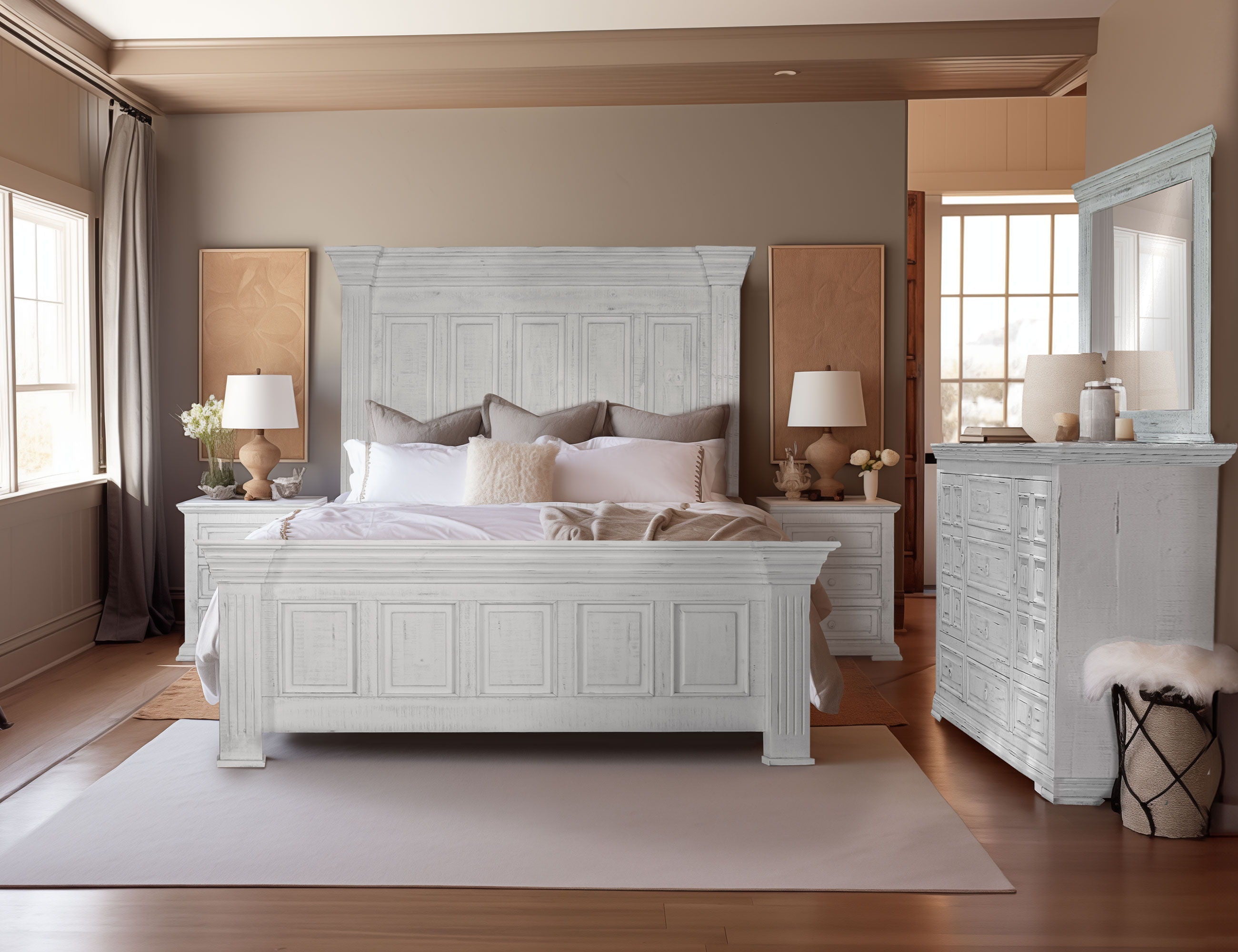 International Furniture Direct Terra - Nightstand | Meri Furniture